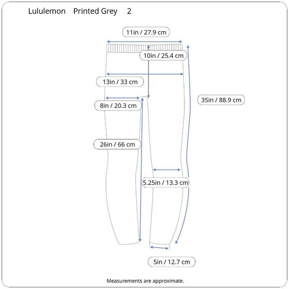 Lululemon High Rise Soft Knit Stretch Grey Leggings Pockets 2 - Picture 11 of 12